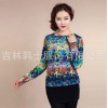 中老年韩版小衫