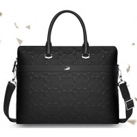 鳄鱼男士手提包真皮手拿横款包包商务牛皮单肩包斜挎包休闲公文包