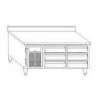 抽屉式工作台冰箱