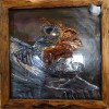 《拿破仑》金属浮雕画