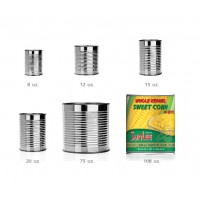 CANNED SWEET KERNEL CORN IN BRINE 108 OZ.