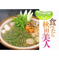 森岳じゅんさい鍋セット（２人前） [j-01]