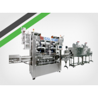 雙頭全自動收縮膜套標籤機