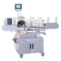 PML-500A連體子母瓶側貼貼標機