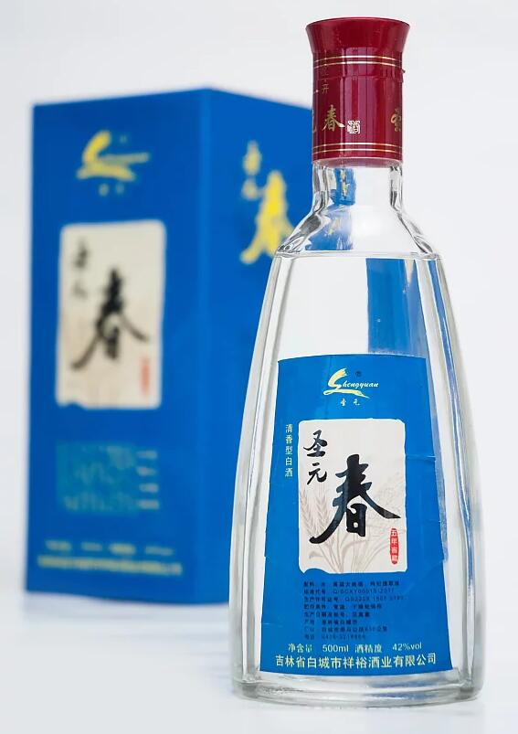 圣元春 清香型 五年窖藏 500ML✖️6瓶/箱图2