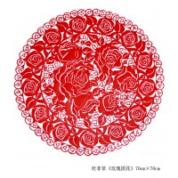 玫瑰团花