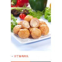 沙丁鱼鸡肉丸