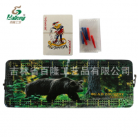 厂家定制木制儿童玩具游戏棋盘景区热卖打印动物棋盘创意游戏棋盘