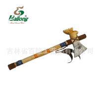 厂家直销景区庙会热卖木制仿真儿童玩具木雕动物斧子战斧纪念品