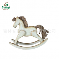 厂家定制木制木马摇马宝宝婴儿儿童摇马实木质实木质玩具木马摇马
