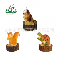 木制手工雕刻文具儿童卷笔刀景区庙会热卖木制卷笔刀动物造型