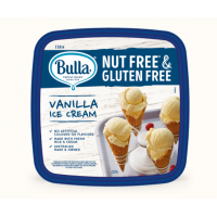Bulla无坚果*和无麸质香草冰淇淋2L