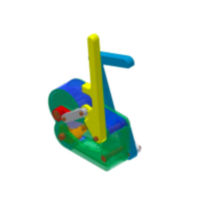 3D 防坠落机械⼿