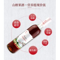 女生果酒通化万通山楂果酒自酿水果酒低度老味道