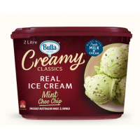 Bulla奶油经典冰淇淋薄荷巧克力2L