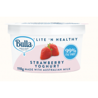 Bulla Lite'n健康酸奶草莓110克