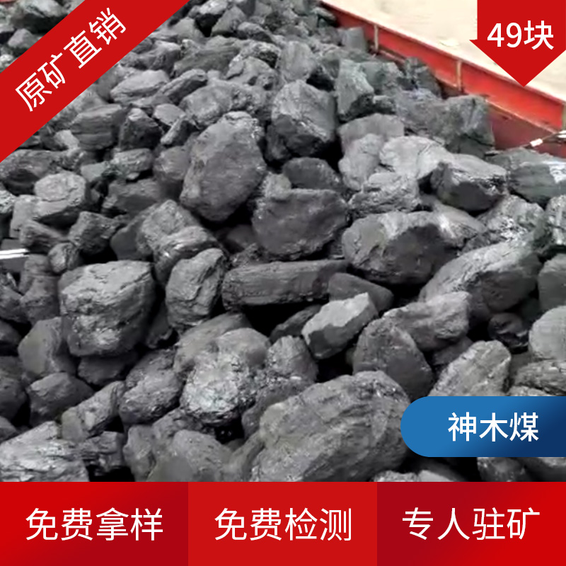 原矿直发高气化52煤精选6300煤气发生炉用煤49块煤