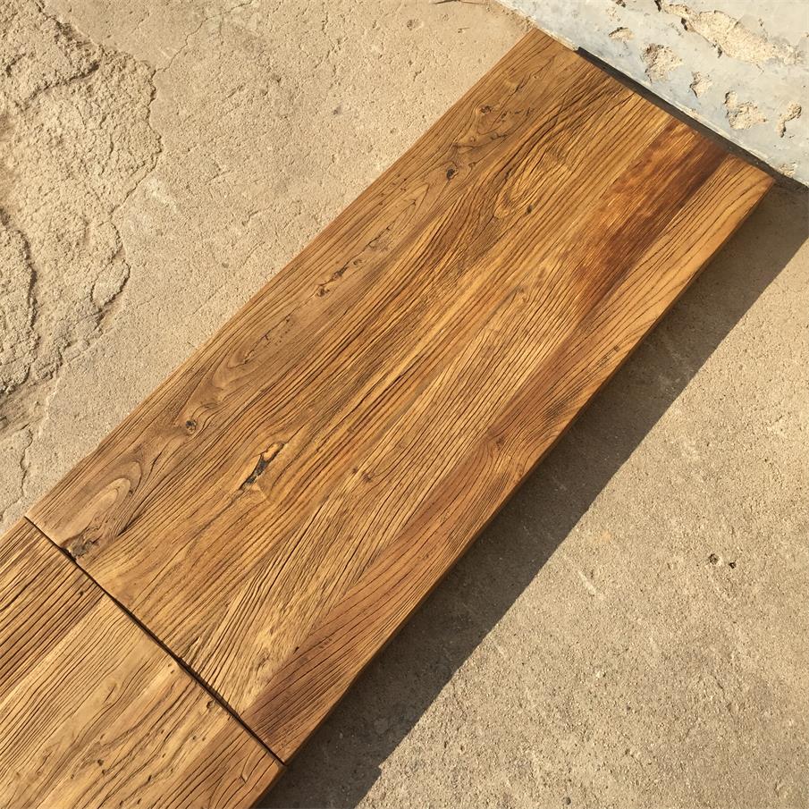 老榆木门板原木旧木板实木风化板复古怀旧