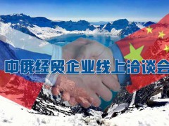中国与俄罗斯经贸企业间线上对接洽谈视频会议 (299播放)