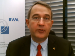 德国联邦经济发展和外贸协会(BWA，后简称：德国联邦外贸协会) 主席 舒曼先生视频致辞！